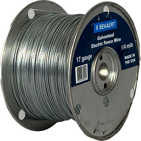Bekaert Electric Fence Wire Galvanized 17 ga-1320 FT