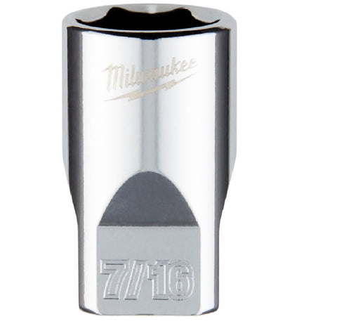 Milwaukee 1/4" Drive SAE 6-Point Sockets