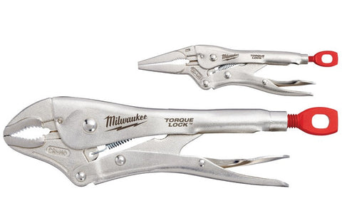 Milwaukee Torque Lock Locking Plier Set, Silver