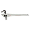 Milwaukee Offset Pipe Wrench, 18", Aluminum