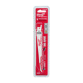Milwaukee 5-TPI Wood Cutting Sawzall Blade, 6", Bi-Metal