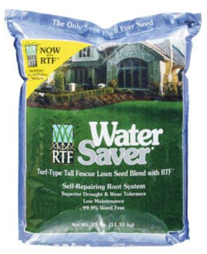 Water Saver Lawn Seed, 25 lb