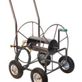 Yard Butler 4-Wheel Steel Portable Hose Reel