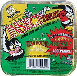 C&s Treat Suet 11.75 OZ Insect
