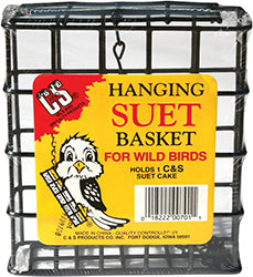 C&s Single Suet Basket 1.8x4.9x5.2 IN Black