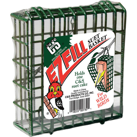 C&s E-z Fill Suet Basket 1.75x5x5.5 IN Green