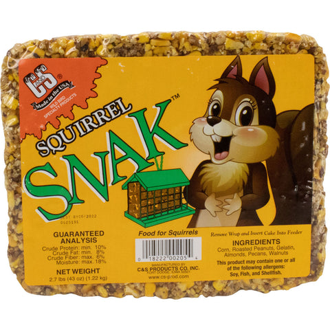 C&s Squirrel Snak 2.7 LB