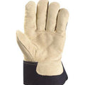 Wells Lamont Cowsplit Leather Gloves, Medium