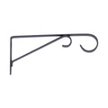 Living Accents 9 in. Black Steel Plant Hook