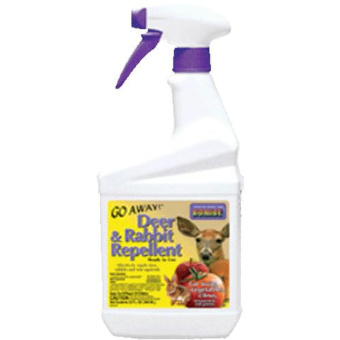 Bonide Go Away! Deer & Rabbit Repellent, 32 oz
