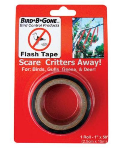 Bird-B-Gone Mylar Flash Tape, 1" x 50'