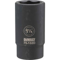 DeWalt SAE Deep Impact Socket, 3/4" Drive, 1-1/4"