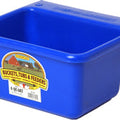 Little Giant Plastic Hook-Over Mini Feeder, 6 qt, Blue