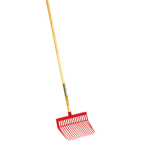 Little Giant Plastic DuraFork, 52 in – Red
