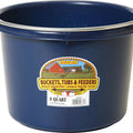 Little Giant DuraFlex Plastic Bucket, 8 qt, Navy