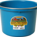 Little Giant DuraFlex Plastic Bucket, 8 qt, Teal