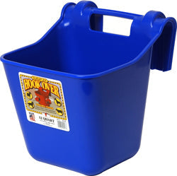 Little Giant Plastic Hook-Over Feeder, 12 qt – Blue