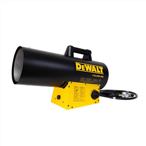 DeWalt Propane Forced Air Portable Heater, Steel