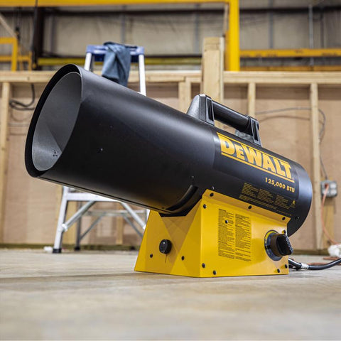 DeWalt Propane Forced Air Portable Heater, Steel