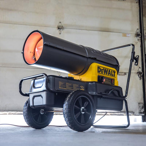 DeWalt Forced Air Kerosene Heater, Black, 135,000 BTU