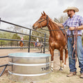 Tarter Round Ultra 165-Round Galvanized Water Tank- 4'X2'