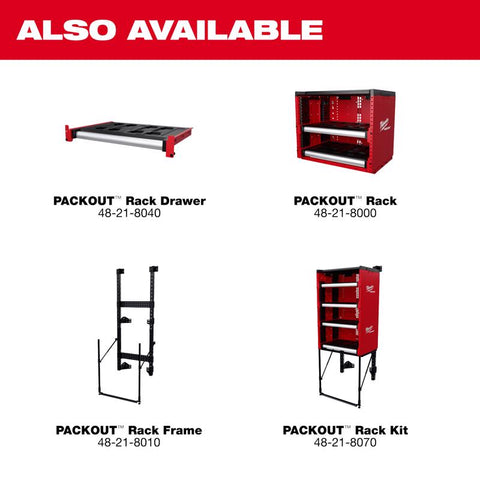 Milwaukee Packout Rack Kit Stl 63"