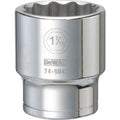 DeWalt SAE 12 Point Socket, 3/4" Drive, 1-7/16"