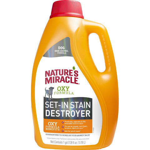 Nature's Miracle Oxy Formula Pour for Dogs 1 GAL Orange