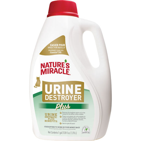 Nature's Miracle Urine Destroyer Plus for Cats 1 GAL