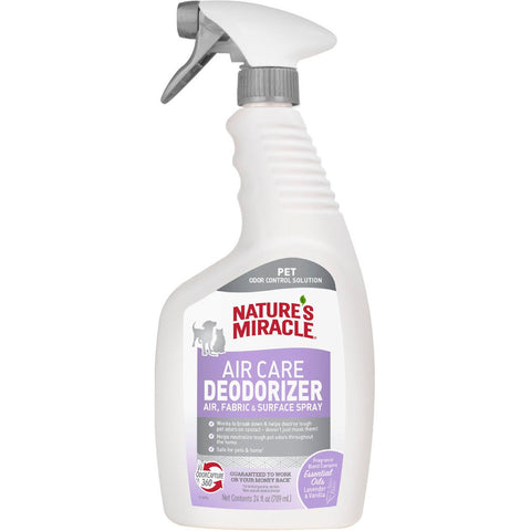 Nature's Miracle Air Care Deodorizer Spray, Lavender & Vanilla, 24 oz