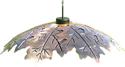 Woodlink Audubon Copper Leaf Weather Shield, 18 IN, Brushed Copper