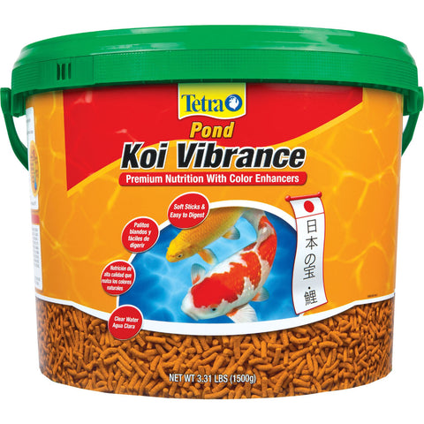 Tetra Pond Koi Vibrance Color Enhancing Sticks 3.31 LB