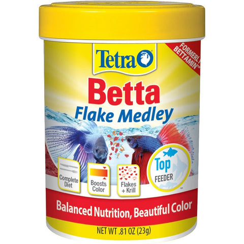 Tetra Betta Flake Medley .81 OZ