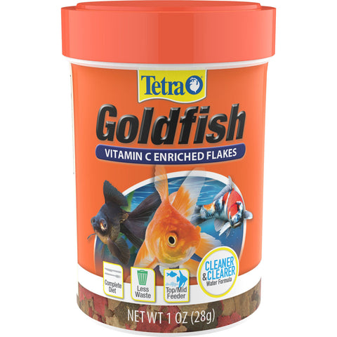 Tetrafin Goldfish Flakes 1 OZ