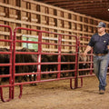 Tarter Bullmax Corral Panel-2" Extra Heavy-Duty Corral Panel- 14' Red