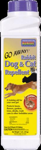 Bonide Go Away Rabbit, Dog & Cat Repellent, 1 lb