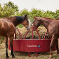 Tarter Equine Pro Hay Feeder-3-Pc Equine Hay Feeder with Hay Saver- Red