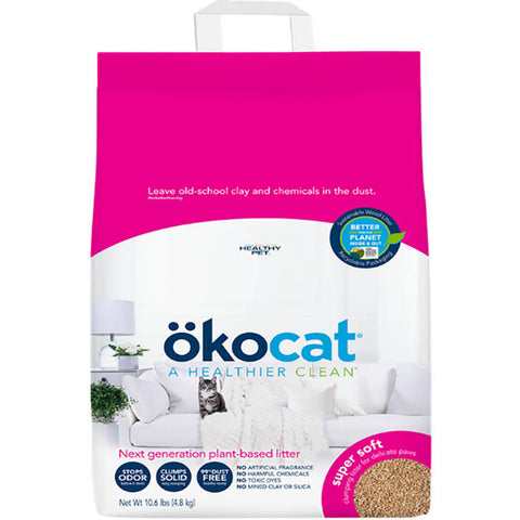 Okocat Super Soft Clumping Wood Cat Litter 10.6 LB