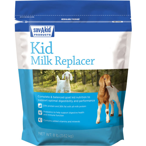 Sav-a-kid Non-medicated Milk Replacer 8 LB