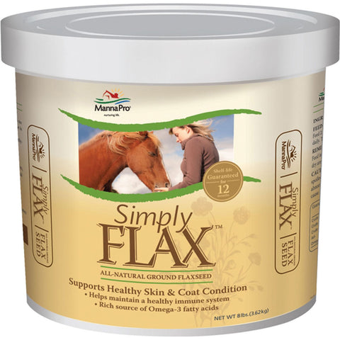 Manna Pro Simply Flax Skin & Coat Conditioner 8 LB