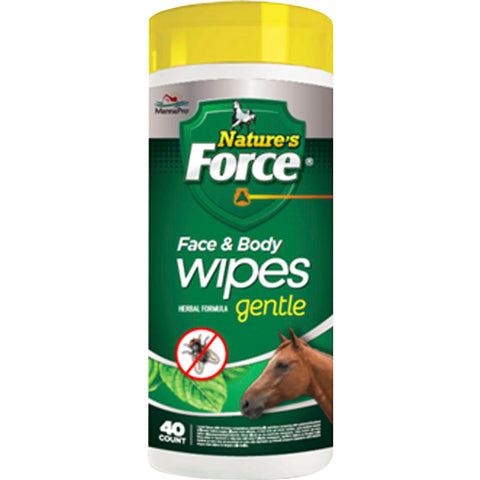 Nature's Force Face & Body Wipes 40 CT