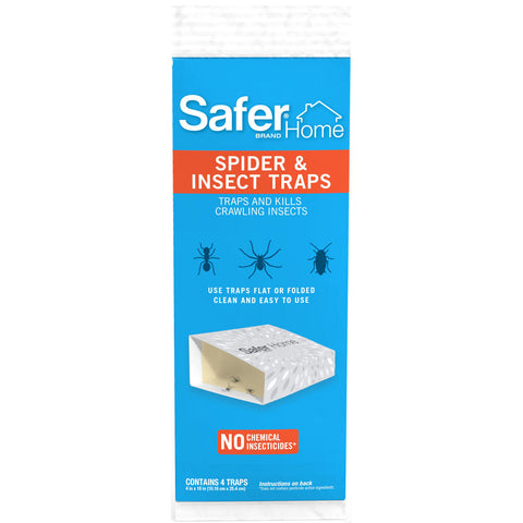 Safer Home Spider & Crawling Insect Traps 4 PK