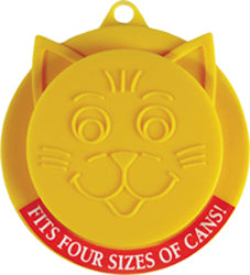 Kitty Kaps Pet Food Can Topper 12 PC Assorted