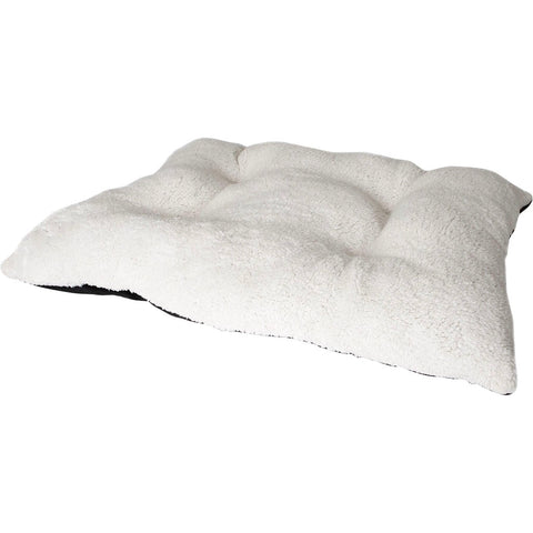 Petmate Tufted Sherpa Pillow Bed 27x36 Assorted