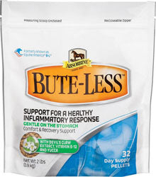 Absorbine Bute-Less Comfort & Recovery Supplement Pellets, 2 lb / 32-Day Supply