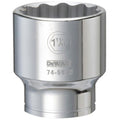 DeWalt SAE 12 Point Socket, 3/4" Drive, 1-11/16"