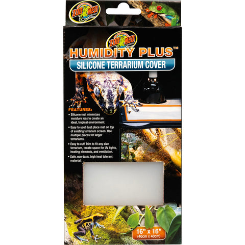 Zoo Med Humidity Plus Silicone Terrarium Cover (16x16 IN)