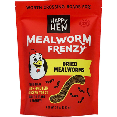 Happy Hen Mealworm Frenzy 10 OZ Mealworm