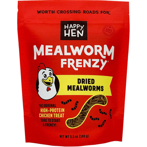 Happy Hen Mealworm Frenzy 3.5 OZ Mealworm