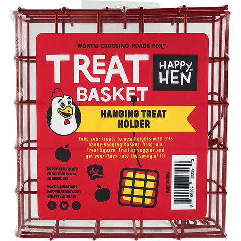 Happy Hen Treat Square Basket 5x1.9x5 IN
